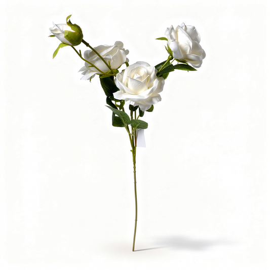 Floare Artificială Tip Trandafir 70 cm, Diverse Culori, 1 buc - 2