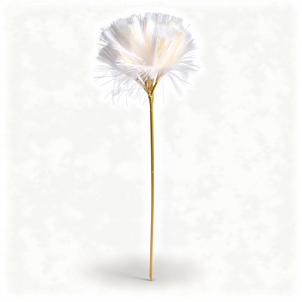 Floare Artificiala Decorativa Tip Puf  75 cm, Fir Elegant pentru Aranjamente și Evenimente - 4