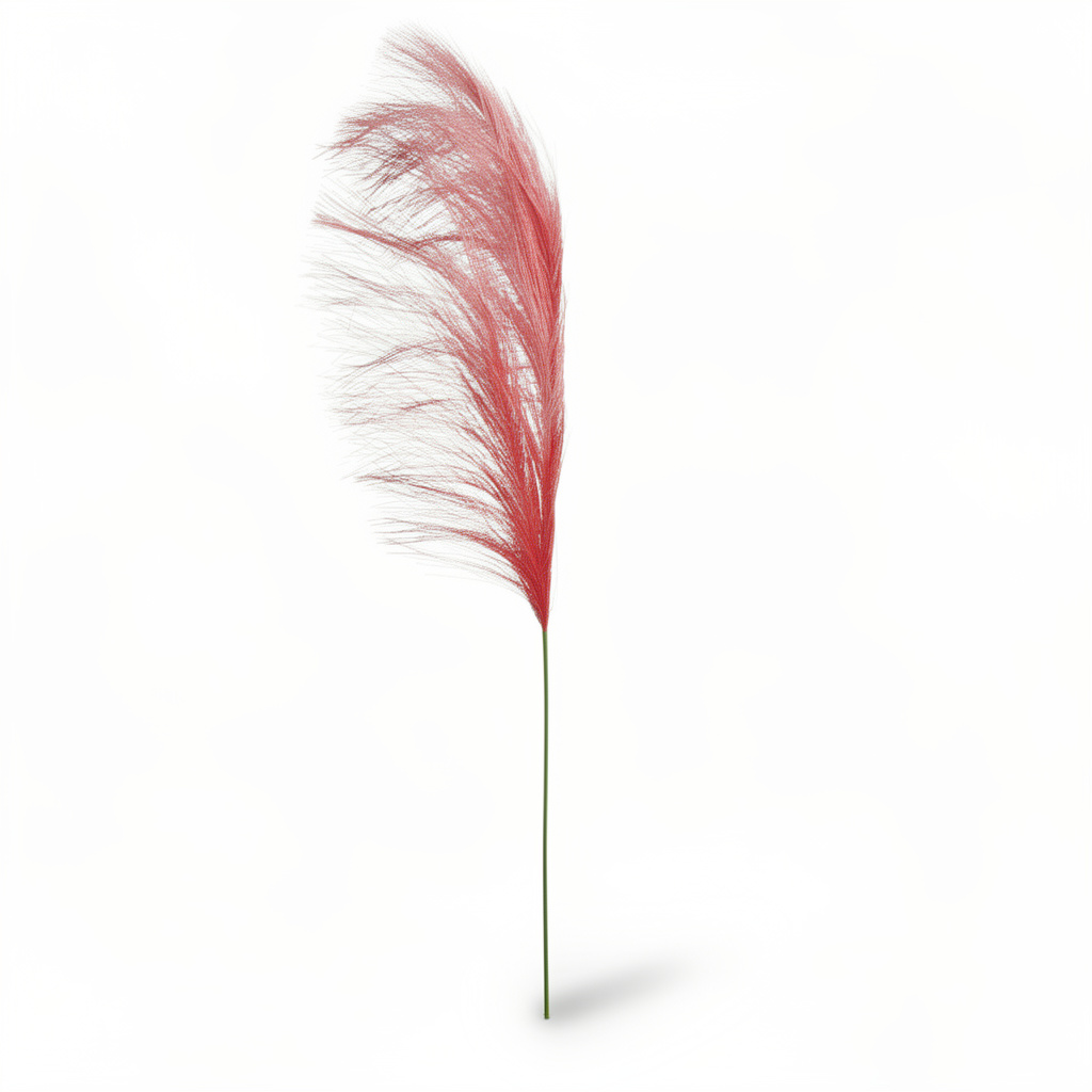 Pană Decorativă Artificială Tip Pampas 60 cm, Diverse Culori, 1 buc - 2