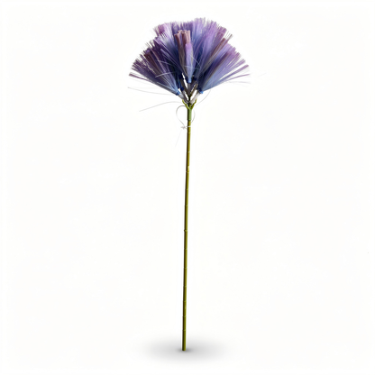 Floare Artificiala Decorativa Tip Puf  75 cm, Fir Elegant pentru Aranjamente și Evenimente - 1