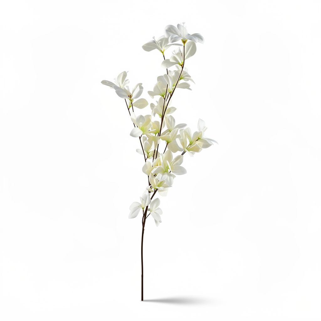 Crenguță Decorativă cu Flori 100 cm, Diverse Culori, Aspect Elegant și Natural, 1 buc - 1