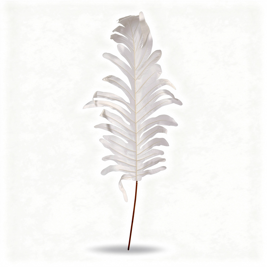 Frunză Artificială Decorativă Tip Tropical 100 cm, Diverse Culori, 1 buc - 2