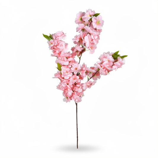 Ramură Artificială Decorativă cu Flori Tip Cireș 85 cm, Diverse Culori, 1 buc - 2