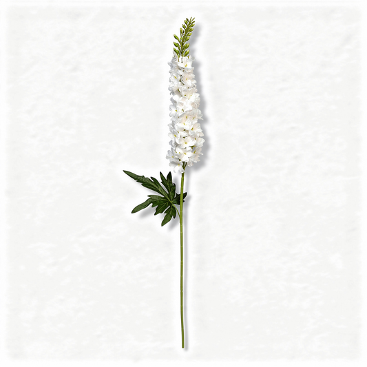 Crenguță Florală Artificială Tip Delphinium 90 cm, Elegantă pentru Decor Interior și Evenimente, 1 buc, - 1