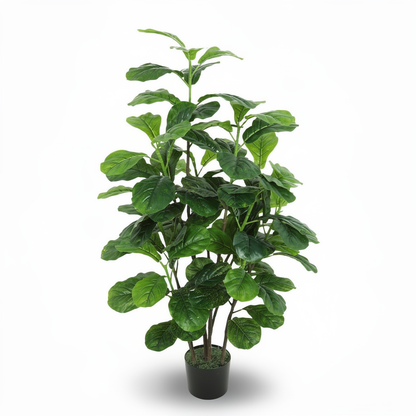 Arbore artificial decorativ 140 cm, ghiveci negru - Default Title