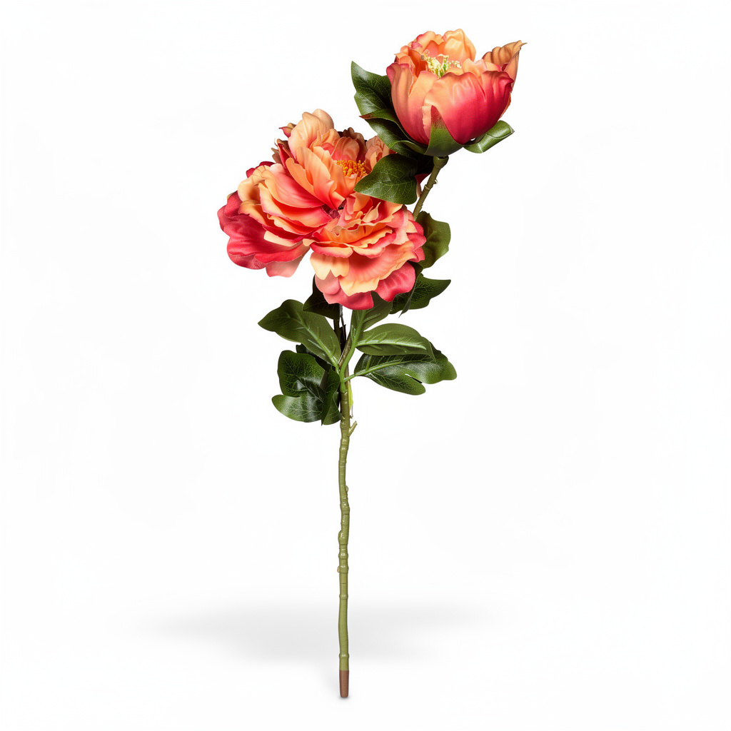 Floare Artificială Tip Bujor 90 cm, Diverse Culori, Aspect Elegant și Realist, 1 buc - 3