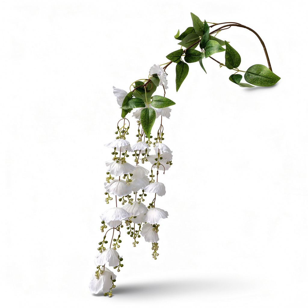 Floare Artificiala Curgatoare 110 cm, Ghirlanda Florala Eleganta pentru Arcada si Decor Evenimente - 2