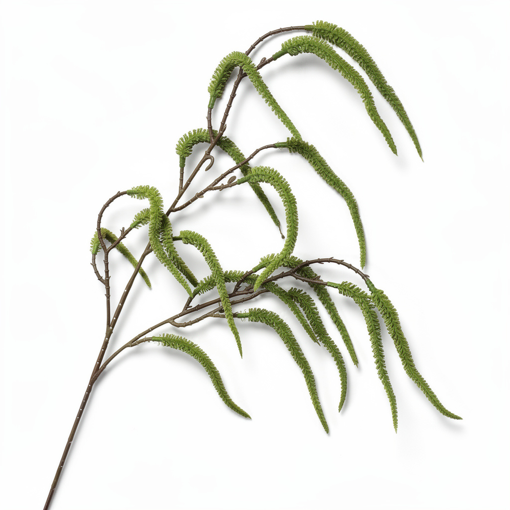 Ramură Artificială Curgătoare – Frunze Decorative Tip Cascadă, 80 cm