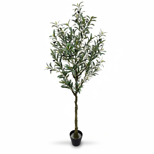 Arbore artificial decorativ Măslin, 180 cm, cu ghiveci inclus, rd256 - Default Title
