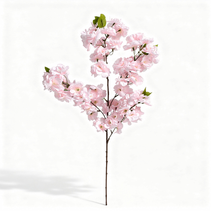 Ramură Artificială Decorativă cu Flori Tip Cireș 85 cm, Diverse Culori, 1 buc - 1