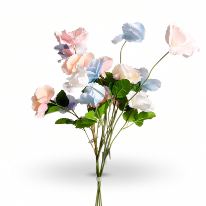 Floare Artificială Decorativă Tip Flori Delicate, Diverse Culori, 1 buc - 4