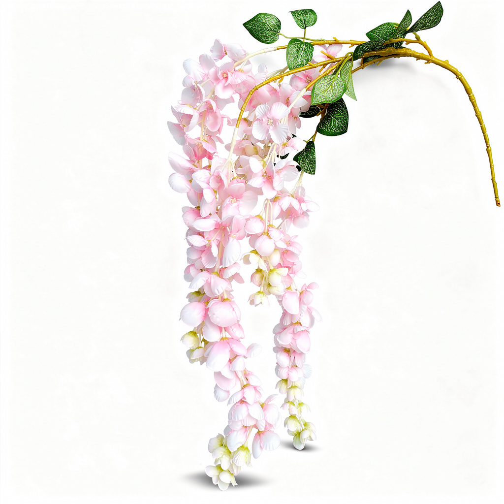 Floare Artificiala Curgatoare Tip Ghirlanda 75 cm, Flori Decorative Suspendate - 3