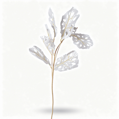 Frunză Artificială Tip Monstera 80 cm, Diverse Culori, 1 buc - 3