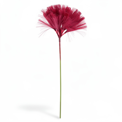 Floare Artificiala Decorativa Tip Puf  75 cm, Fir Elegant pentru Aranjamente și Evenimente - 3
