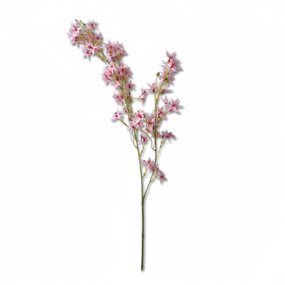 Floare Artificială Decorativă Tip Crenguță cu Flori Stelate 110 cm - 3