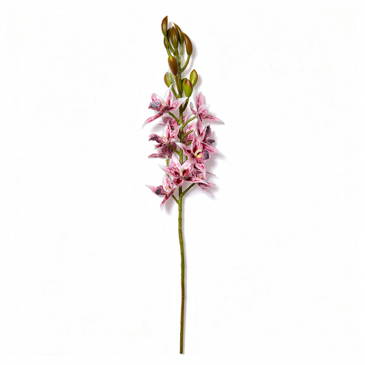 Floare Artificială Tip Orhidee Elegantă 80 cm, Diverse Culori, Aspect Exotic și Realist, 1 buc - 1