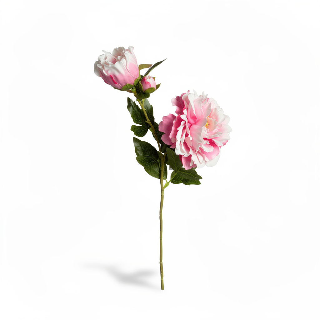 Floare Artificială Tip Bujor 90 cm, Diverse Culori, Aspect Elegant și Realist, 1 buc - 1