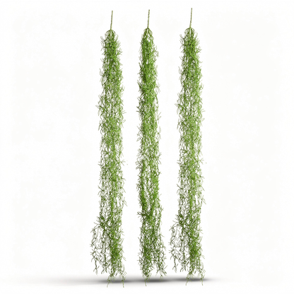 Ghirlandă Artificială Verde – Aspect Natural, Frunze Mici Decorativel, Lungime 135 cm