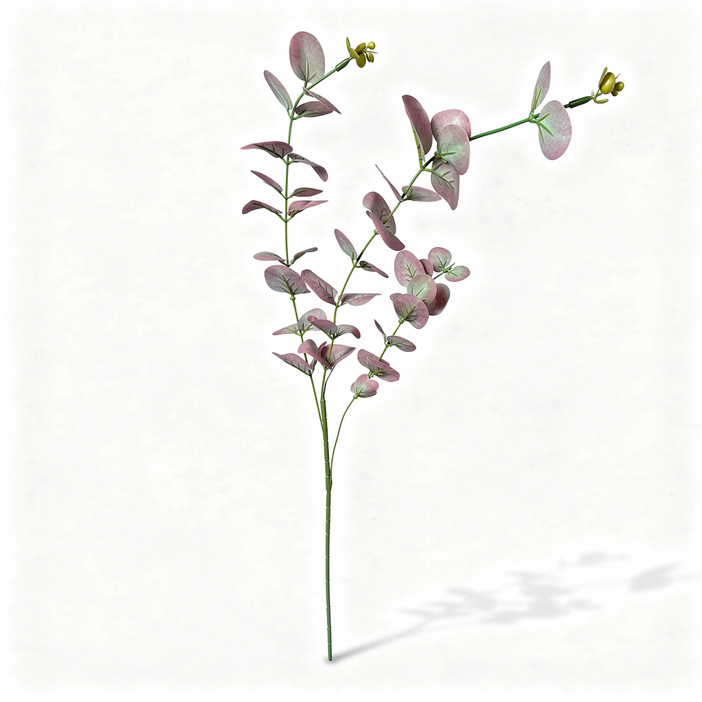 Floare Artificială Decorativă Tip Eucalipt, Diverse Culori, 1 buc - 3