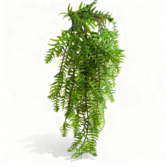Feriga artificiala curgatoare, 80 cm, verde, Ruyidecor