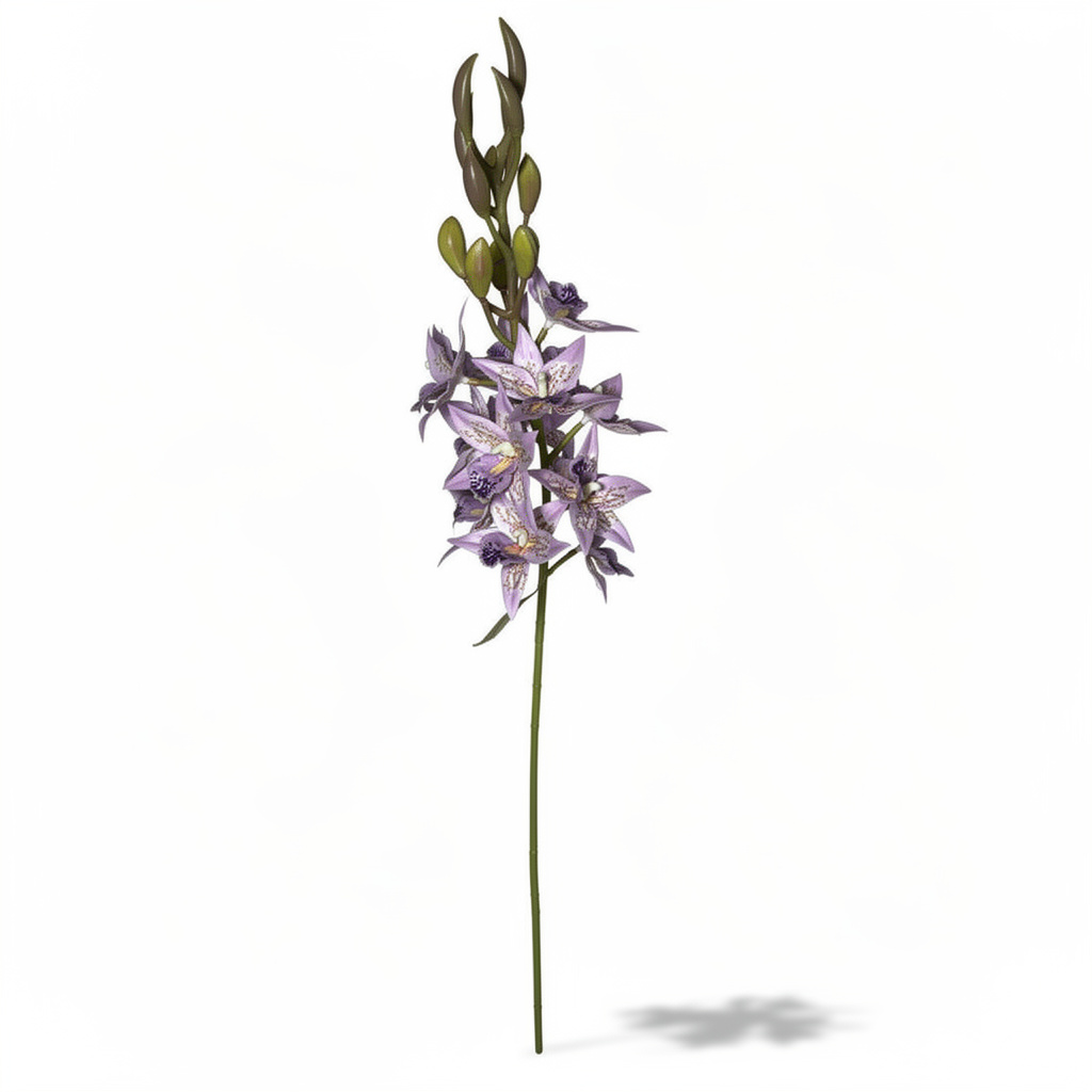 Floare Artificială Tip Orhidee Elegantă 80 cm, Diverse Culori, Aspect Exotic și Realist, 1 buc - 2