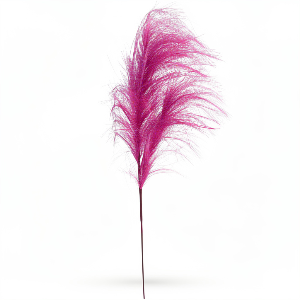 Pană Decorativă Artificială Tip Pampas 60 cm, Diverse Culori, 1 buc - 6