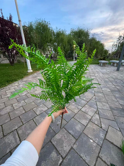 Planta artificiala tip feriga, 50 cm, verde, Ruyidecor