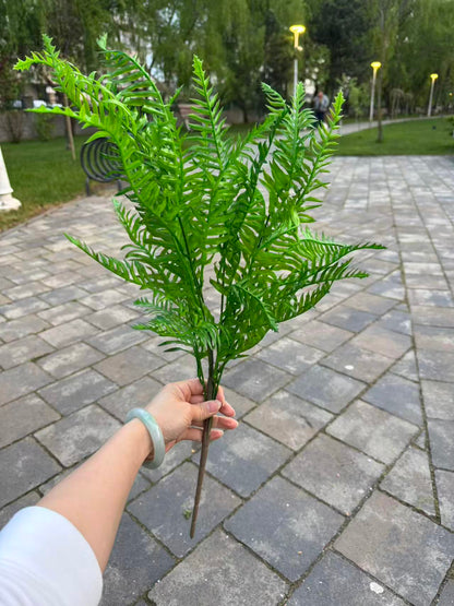 Planta artificiala tip feriga, 50 cm, verde, Ruyidecor