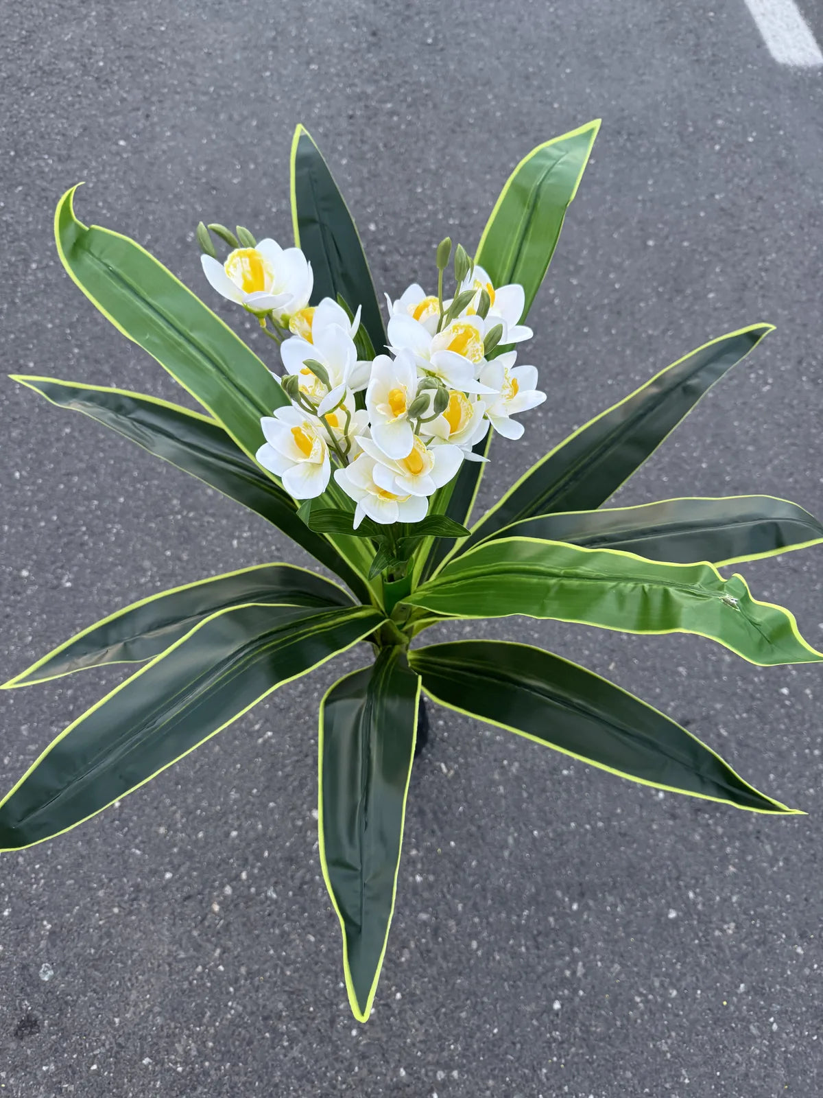 Planta orhidee artificiala decorativa, 85 cm, Ruyidecor