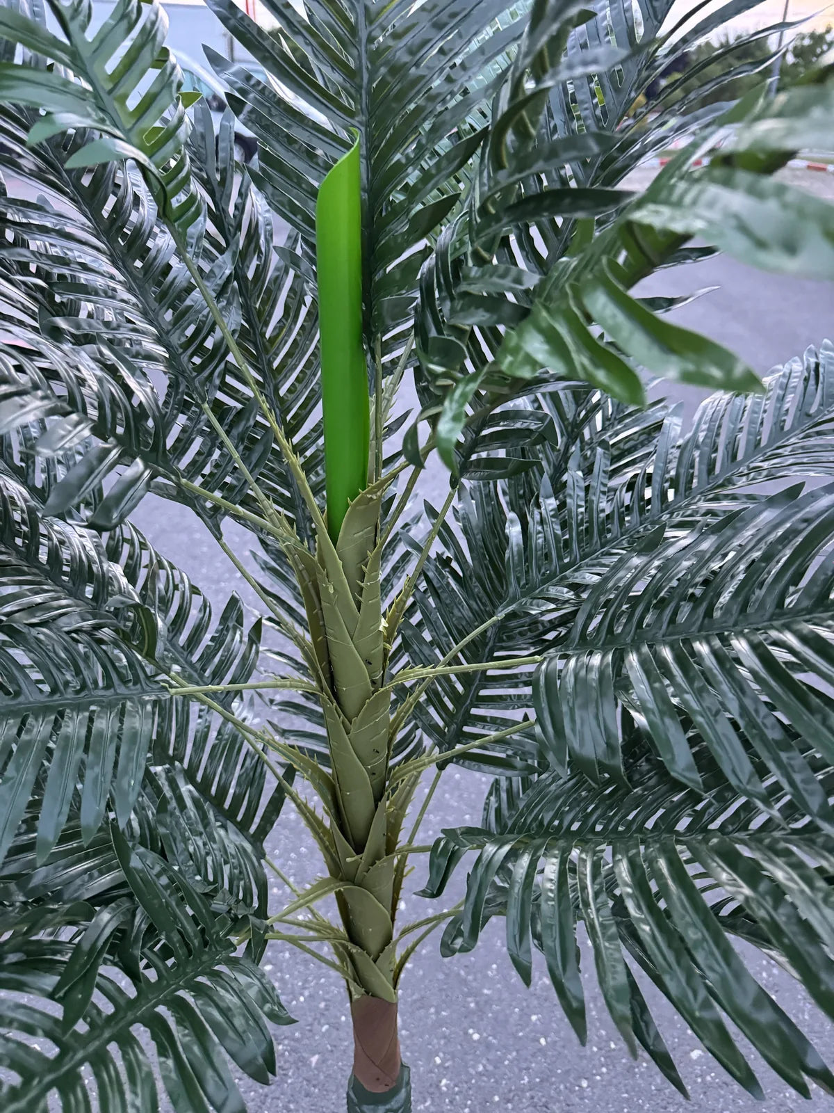 Planta palmier artificiala decorativa, 65 cm, verde, Ruyidecor