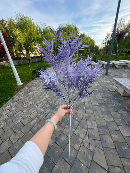 Ramura bambus artificiala, 85 cm, 4 culori, Ruyidecor