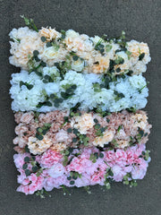 Arc de nunta artificial cu flori, 90x20 cm, diverse culori, Ruyidecor