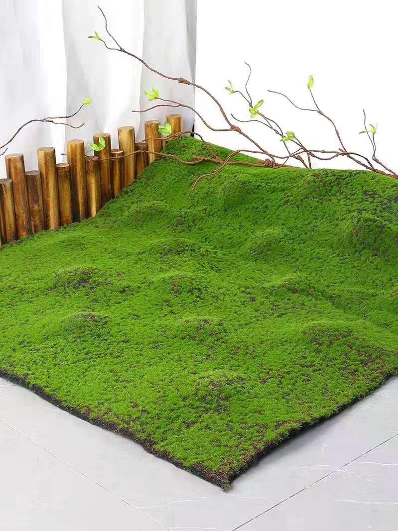 Covor artificial cu un aspect natural 1m*1m cu o culoare deosebit de realistă