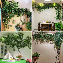 Frunze artificiale cu aspect natural 12buc la set